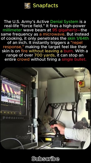 Why the Army Built a "Microwave" Weapon 📡🔥 #shorts