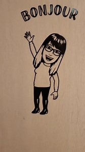 Personalized French Teacher Bitmoji Vinyl Decal: Classroom Decor - Etsy UK