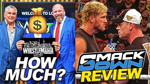 $70,000 WrestleMania ticket; Cena buries Logan Paul WWE Smackdown (4 of 6)