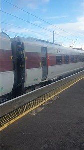depart York Class 801 208 working for London Kings Cross with a broken horn#train#lner
