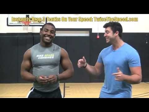"How To Sprint" Faster - Speed Training Drills For Football Players