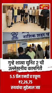 Nashik: “ड्रग माफियावर पोलिसांची झडप! 5.5 ग्रॅम एमडीसह संशयित आरोपी अटक”