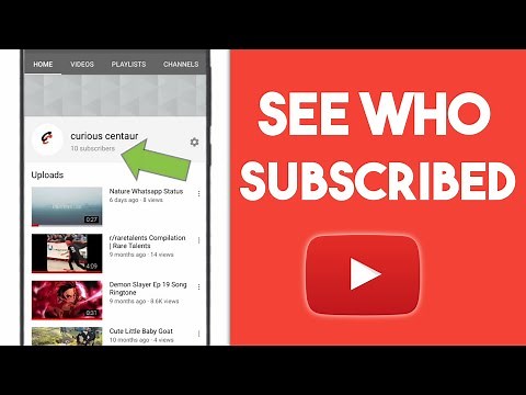 How to See who Subscribed to you on Youtube 2021 | Check Youtube Channel Subscribers on Mobile
