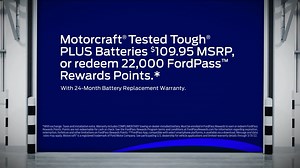 Does your car need a new battery? Motorcraft Tested TOUGH PLUS Batteries are just $109.95 MSRP or redeem 22,000 FordPass Reward Points*. Schedule your vehicle service online at Rich-Ford.com, undeer the "Service Tab" TODAY! | Rich Ford | Facebook