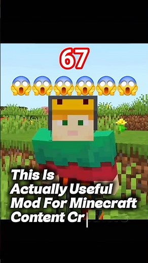 Minecraft Just Zoom Mod! 🔥 (Bedrock Edition) #minecraft