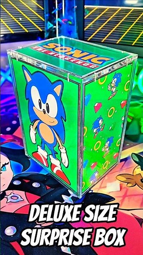 🎮 SONIC THE HEDGEHOG GIANT SURPRISE BLIND BOX UNBOXING ✨️ What's inside? #ASMR #asmrunboxing #sonic