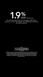 Feel the power. With the 204-hp hybrid powertrain* in the 2025 Honda Accord Hybrid, the only limit is your imagination. *Total system horsepower (ISO net) as measured by the peak, concurrent output of the two electric motors and gasoline engine. | Honda | Facebook