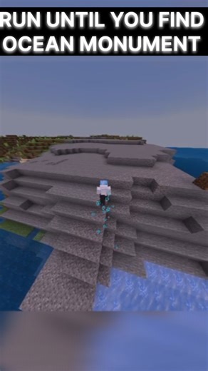 Run Until You Find an Ocean Monument… (Minecraft Challenge)