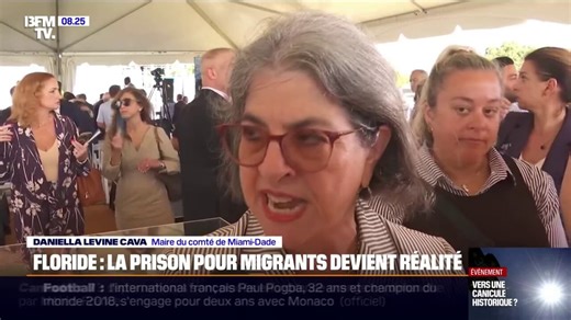 "Alcatraz des alligators": la Floride fait construire une prison pour migrants au milieu des marécages