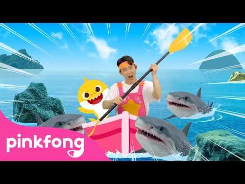 Run Away from the REAL Sharks! | More and More Sharks | Pinkfong Official