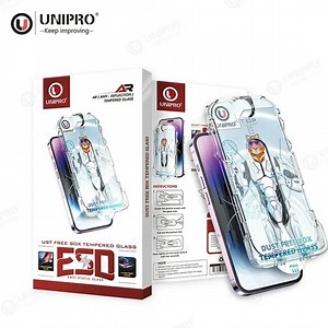 Unipro Dust Free Tempered Glass Screenprotector Box For Iphone 15 Pro Max Anti Spy... | bol