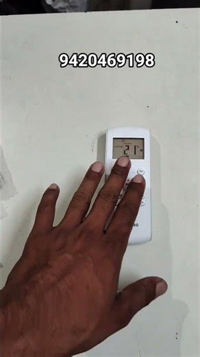 Samsung split AC Original Remote #repairing #ac service