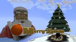 Santa Claus made of blocks Minecraft Map