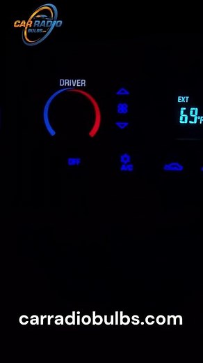 C5 Climate control LED upgrade service