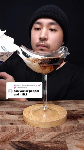 Dr.Pepper & Milk #asmr