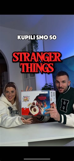 Otvorite sa nama 50 Stranger Things kinder jaja! 🤩 #foryou #fyp