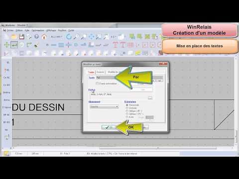 WinRelais 2.XX : Cartouche et modèle ( Avancé )