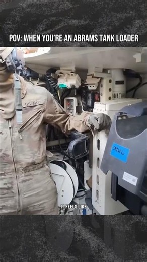 POV: When You're an Abrams Tank Loader