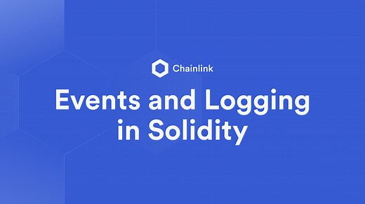 Events and Logging in SoliditySolidity Events and Logging [With Examples] | Chainlink