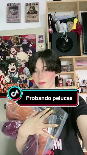 Probando nuevas pelucas para mi pequeña colección