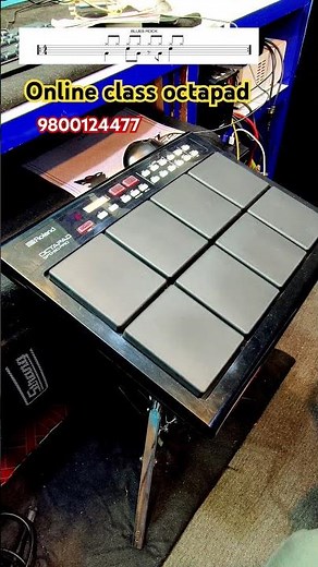 NEW 😍 OCTAPAD 😍 TUTORIAL ✅ #roland #drumming #instruments #ytshorts #padmastar