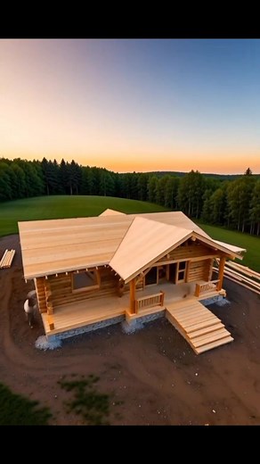 3.3K views · 85 reactions | Time Lapse Video of a Log Cabin Construction  . . . . . #fbreelsfypシ゚ #cabinlife #lifestyle #timelapse #construction | Log Cabins and Log Homes | Facebook