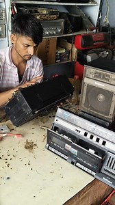 Repair Double Cassette Recorder Stereo Music System Repairing Service Centre Shop ✅ 👉📱7742853435 Watsapp Message Contact ✅ | Rahul Rahul