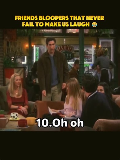 Friends Bloopers That Never Fail to Make Us Laugh 😂#Friends #FriendsBloopers #BehindTheScenes #90sTV #FunnyMoments