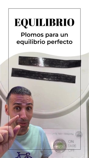 Plomo para un perfecto equilibrio de la rueda.➖#ciclismo #tips #consejos #bicicleta #cycling #bycicle #mtb #btt #gravel | José María López