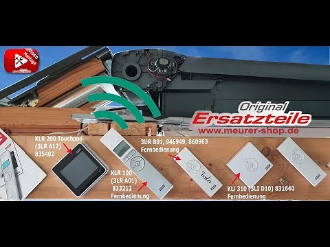All Velux remote controls, hand transmitters, and new SSL solar roller shutter motors can be prog...