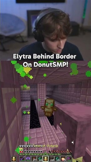 DrDonutt Tries To Get Elytra Behind Border!