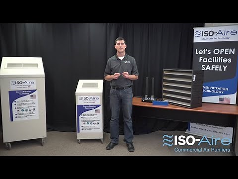 How ISO-Aire Commercial Air Purifiers Work | HEPA Air Purifier