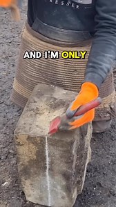 97K views · 1.2K reactions | Using a tungsten carbide nicker to split a reclaimed curb stone #handtools #stone #hammer #chisel | The Yorkshire Stone Dresser | Facebook