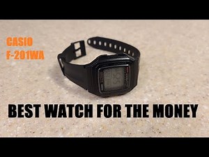 Casio F-201WA Review - Don't Overspend on a Watch!