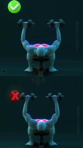 Dumbbell Chest Press Proper Form 💪 | Build Chest Safely & Effectively