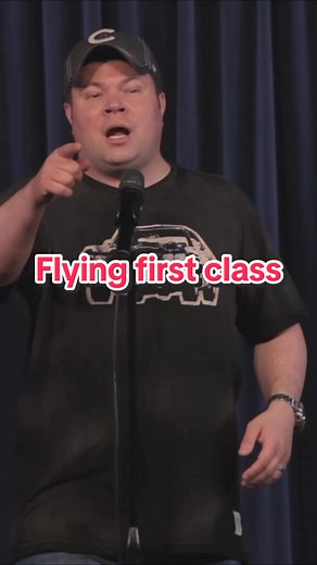 Hilarious Stand-Up Comedy About Flying First Class