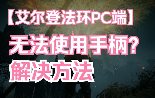 安装过vjoy，在艾尔登法环电脑版PC端无法使用手柄解决方法