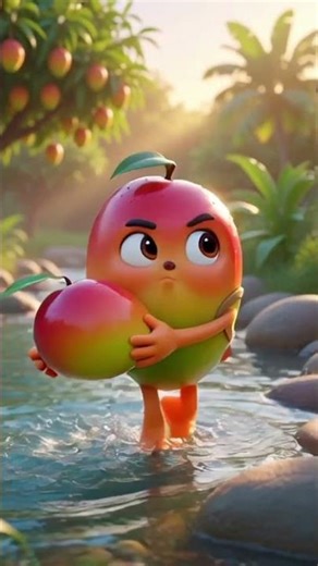 This Mango Harvests Itself 🥭😲 | Cute 3D Animation Short