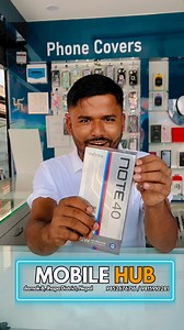 1.1M views · 19K reactions | Infinix Note 40 Specifications: Display: 6.78” FHD+ AMOLED 120Hz with in-display fingerprint sensor Chipset: Helio G99 Ultimate (6nm)OS: XOS 14 based on Android 14RAM: 8GBStorage: 256GBRear Camera: 108MPSelfie Camera: 32MPBattery: 5000 mAhSensors: G-sensor / E-compass / L-sensor, Proximity sensor and Gyroscope.Connectivity: 4G/WiFi/BT | Mobile Hub- Damak | Facebook