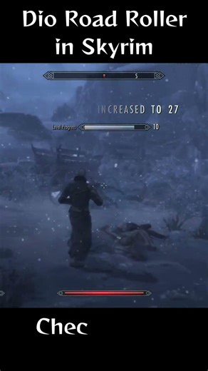 Dio Road Roller in Skyrim #skyrim #skyrimmods #jojo #jojosbizzareadventure #memes #skyrimmemes