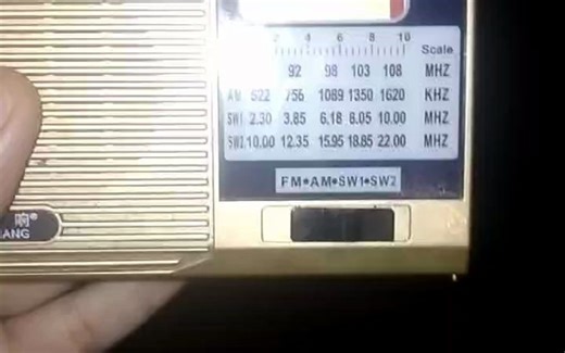 日照接收WWVH美国夏威夷标准时间广播10000KHz