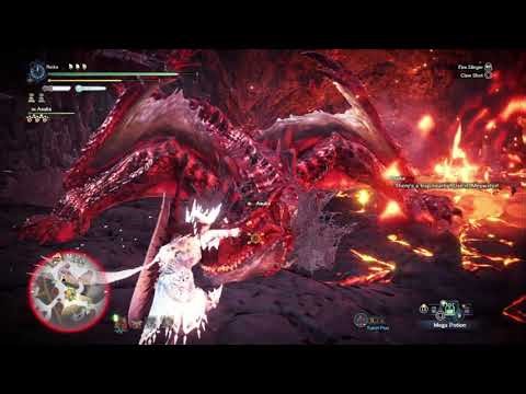Monster Hunter World: Endfall - Mod showcase of Molten Tigrex