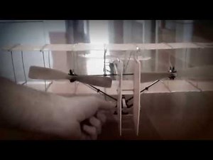 Hobbyking Rubber Band Powered Freeflight Wright Flyer WR-1 490mm Span