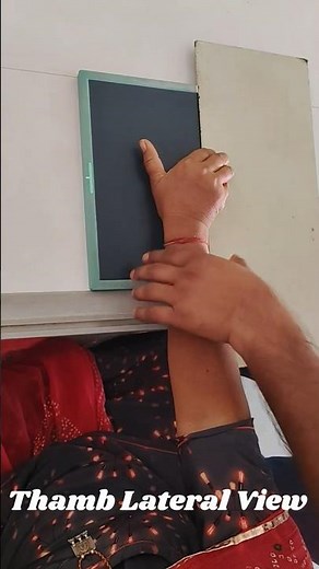 Thamb AP / Lateral View #xrayclasses #xraytechnician #xray