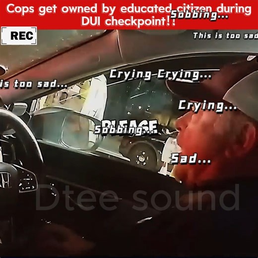 Cops get owned by educated citizen duringDUI check | Dtee sound