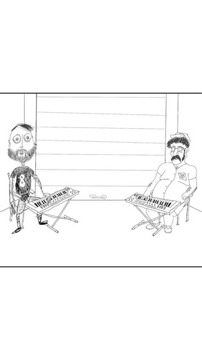 All musicians know to begin on the three. #2danimation #animation #cartoonvideo #cartoon