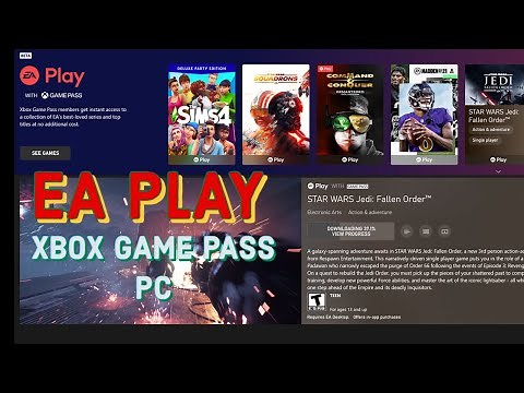 How to install EA Play Games via Xbox Game Pass PC