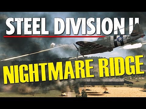 DEADLY ENCOUNTER for US ARMOR as both sides fight to CONQUER the ridge! | Steel Division 2 Gameplay