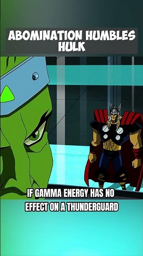 Abomination Humbles Hulk 😨