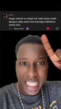 Y’a beaucoup de contradiction chez lui 😮‍💨va t’entraîner 😂